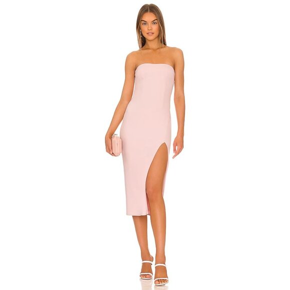 Katie May Grace Dress Blush Light Pink - Picture 1 of 3